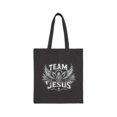 Team Jesus Cotton Canvas Tote Bag