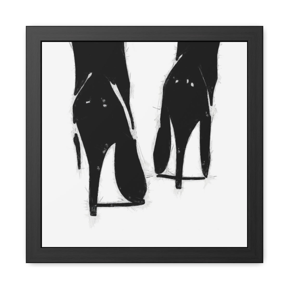 High Heels Framed Poster product thumbnail image