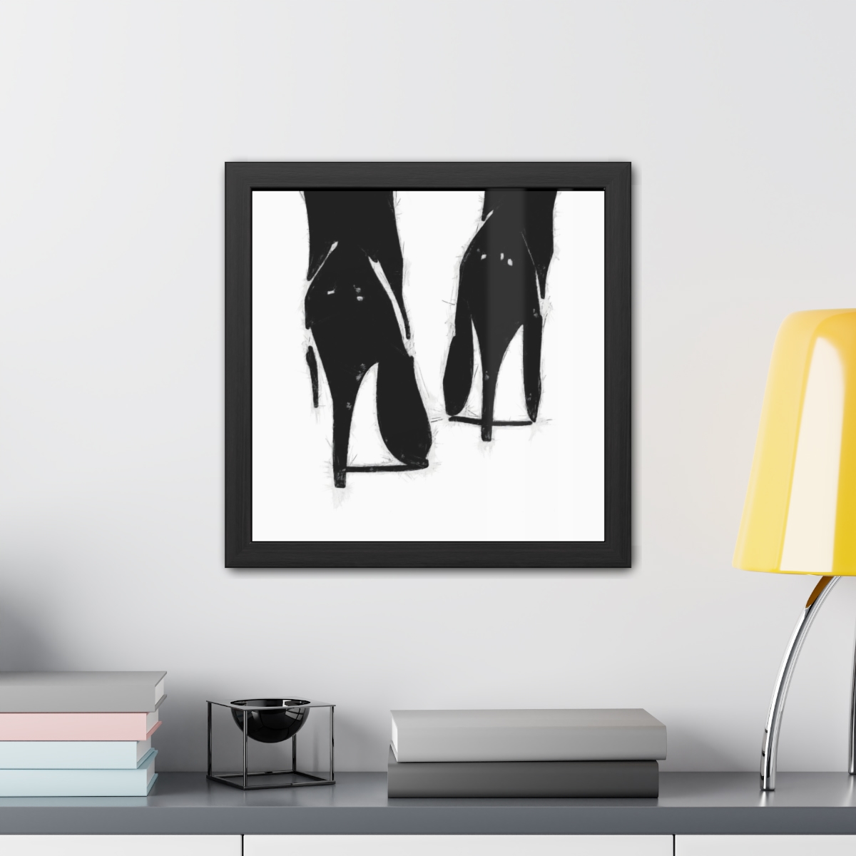 High Heels Framed Poster product thumbnail image