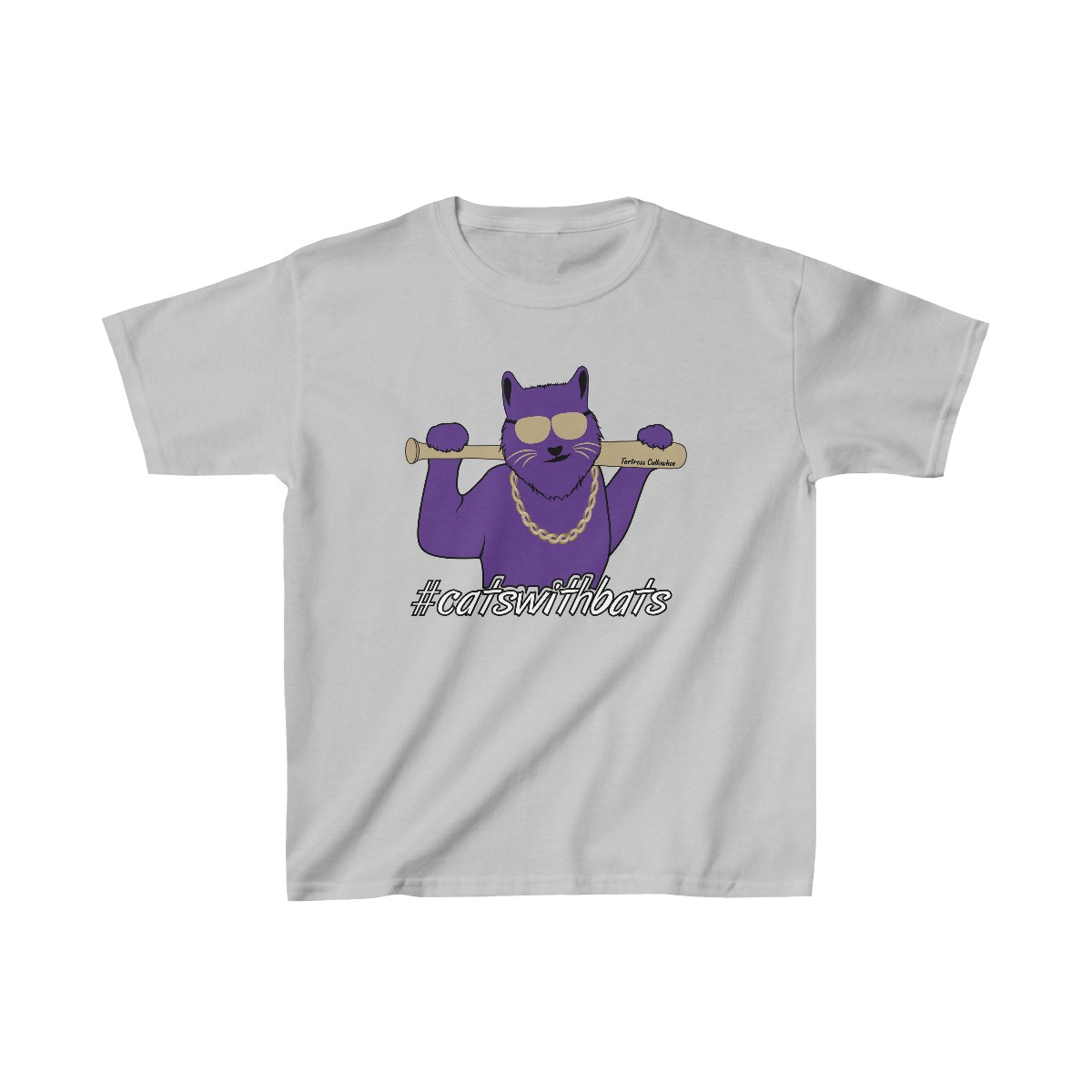 Kids - Cats with Bats (many colors) product thumbnail image