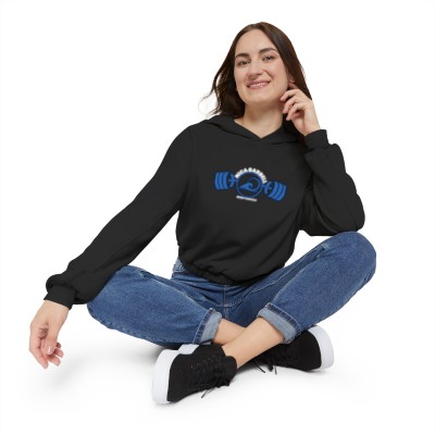 Don't be a zoo human Women's Cinched Bottom Hoodie