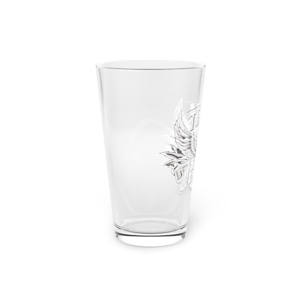 team Jesus drinking glass product thumbnail image