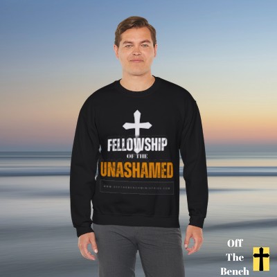 Fellowship of the Unashamed Christian Crewneck Sweatshirt