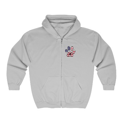 SDP Signature Full Zip-Up Hooded Sweatshirt 