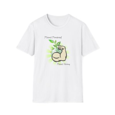 Plant Powered Unisex Softstyle T-Shirt
