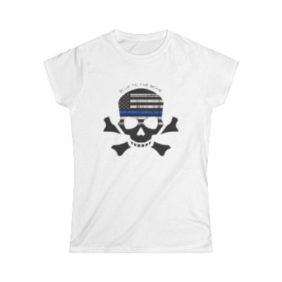 Blue to the Bone Women's Softstyle Tee