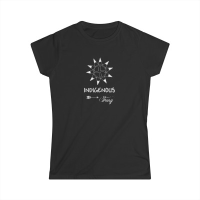 Indigenous Strong Women's Softstyle Tee