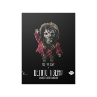Ted "The Devil" Satin Poster (210gsm)