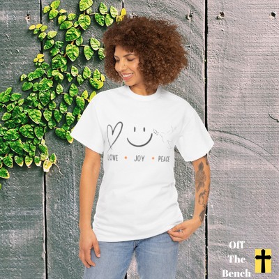 Love Joy Peace Christian T-shirt