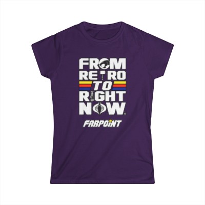 Farpoint From Retro To Right Now® Fitted Tee