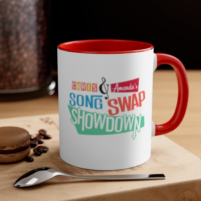 Song Swap Showdown Accent Coffee Mug, 11oz