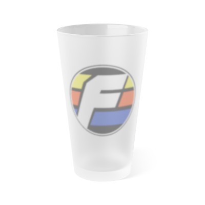 Frosted Farpoint Pint Glass