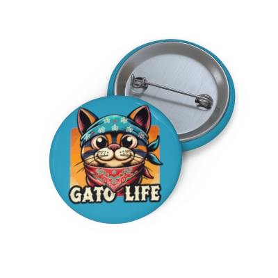 Gato Life Pin Button