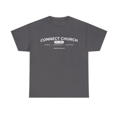 Est. 2019 Connect Church T-Shirt (White Ink)