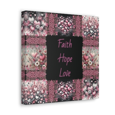 Faith, Hope, Love - Canvas Gallery Wrap