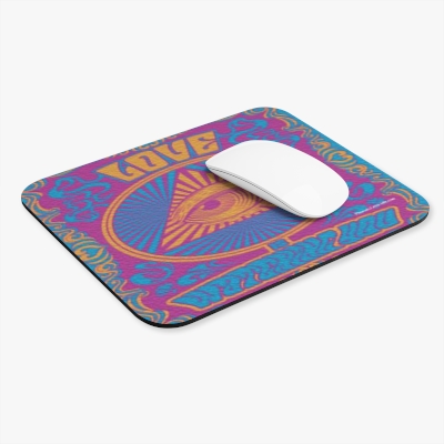Psychedelic Love Mouse Pad #2 (Rectangle)