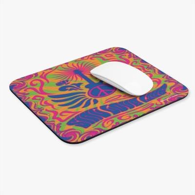 Psychedelic Love Mouse Pad #3 (Rectangle)