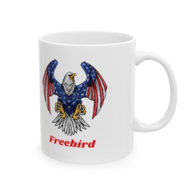 Freebird Ceramic Mug 11oz
