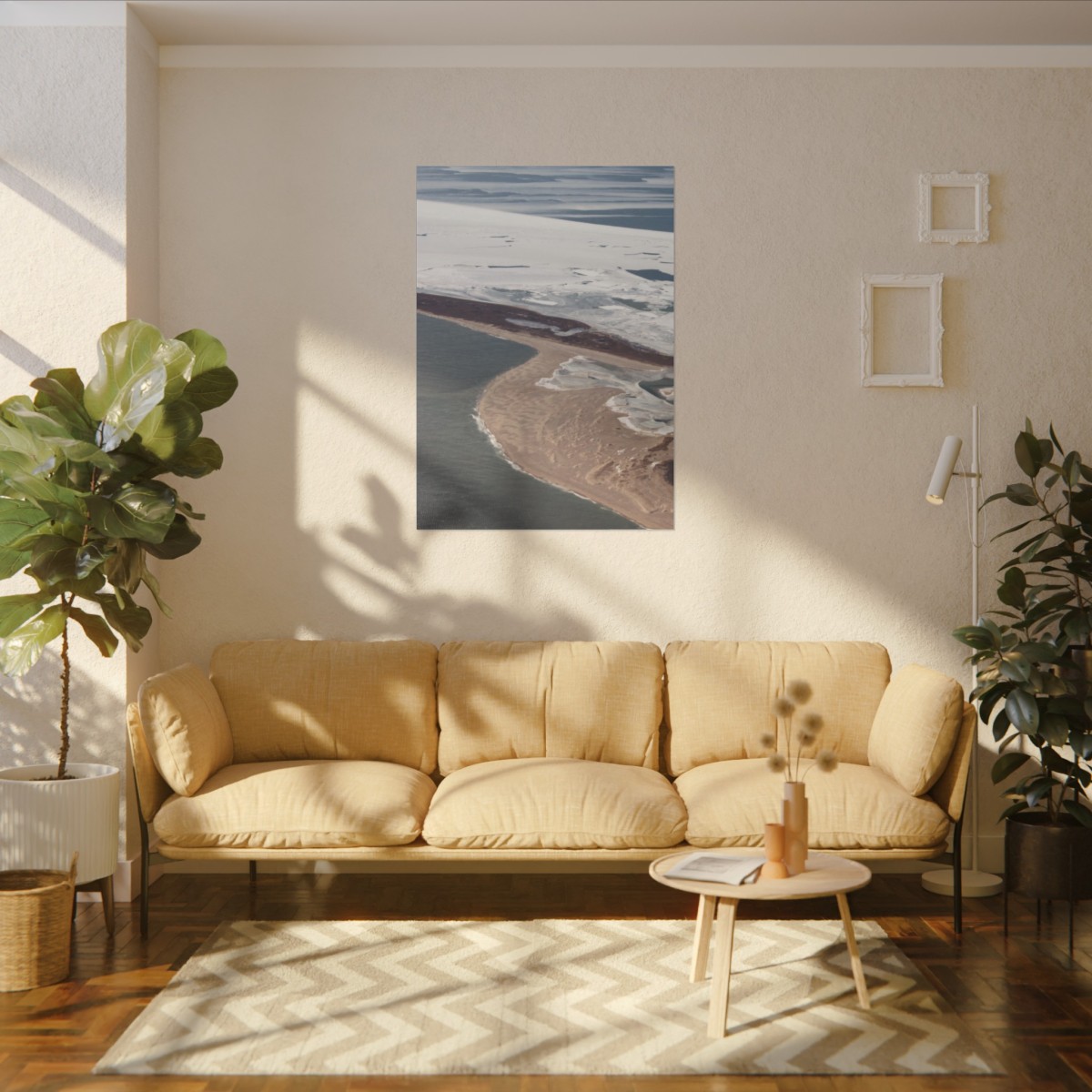 Monomy in Winter: Giclée Print Canvas product thumbnail image