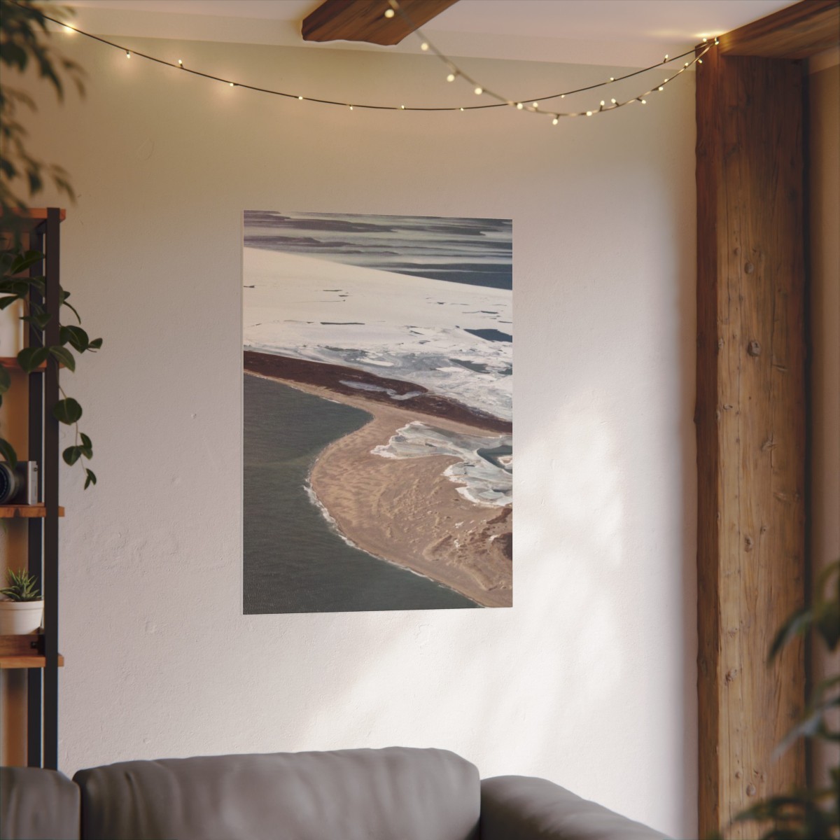 Monomy in Winter: Giclée Print Canvas product thumbnail image