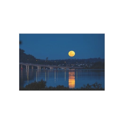 Full Moon rise - Upper Harbour Bridge