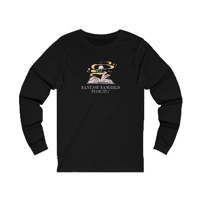 Fantasy Fangirls Center Logo Unisex Long Sleeve Shirt