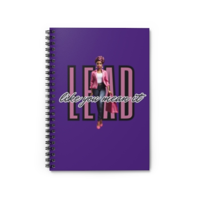 Lead Like You Mean It, Spiral Notebook - Ruled Line