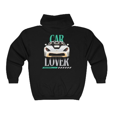Car Lover Unisex Heavy Blend™ Full Zip Hooded Sweatshirt