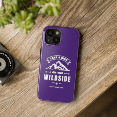 Take a Hike on the Wildside iPhone Case - Purple