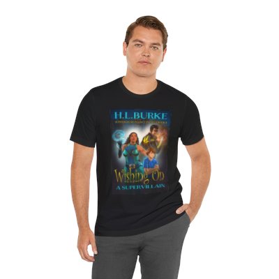 Wishing on a Supervillain Cover Unisex Jersey Short Sleeve Tee