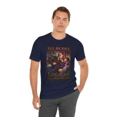 Engaged to a Supervillain Cover Unisex Jersey Short Sleeve Tee