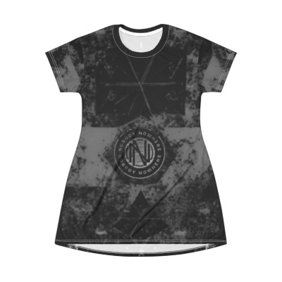 "Nobody Nowhere" Women's T-Shirt Dress