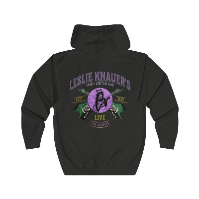 Leslie Knauer's Sunset Junction Band - Unisex full-zip hoodie