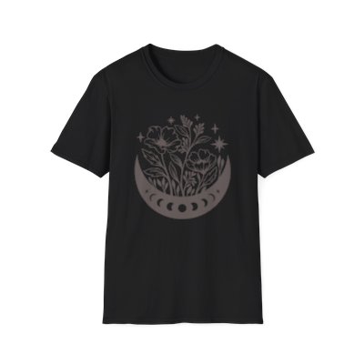 Flower Moon Unisex Softstyle T-Shirt