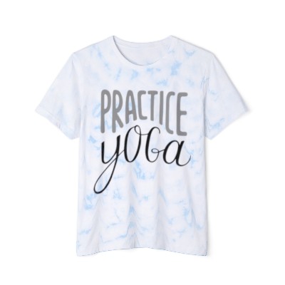 Practice Yoga Unisex Tie-Dyed T-Shirt