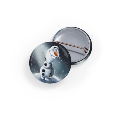 Round Pins Olaf Disney Character