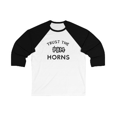 Trust the Horns - 3/4 Sleeve Tee
