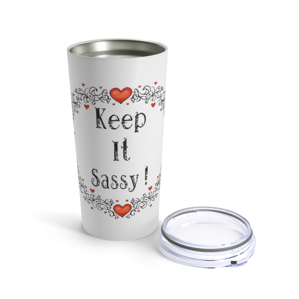 Keep It Sassy Stainless Steel Vacuum Insulated Tumbler 20oz product thumbnail image