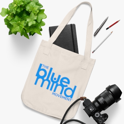 The Blue Mind Movement™ Organic Canvas Tote Bag