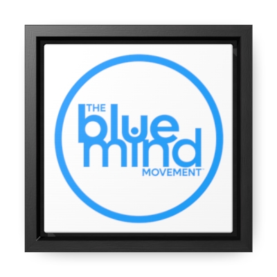 The Blue Mind Movement Gallery Canvas Wraps, Square Frame