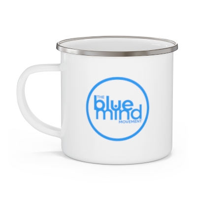 The Blue Mind Movement™ Enamel Camping Mug