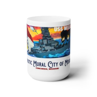 USS Missouri mug
