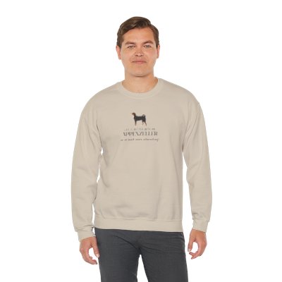 Life is Better with an Appenzeller Unisex Heavy Blend™ Crewneck Sweatshirt