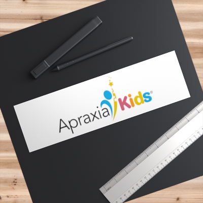 Apraxia Kids Logo Bumper Stickers