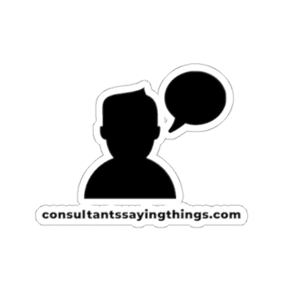 Generic Consultant ShadowMan Stickers