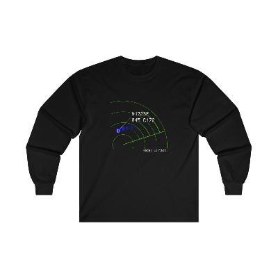 Personalized Radar Data Block Long Sleeve Shirt