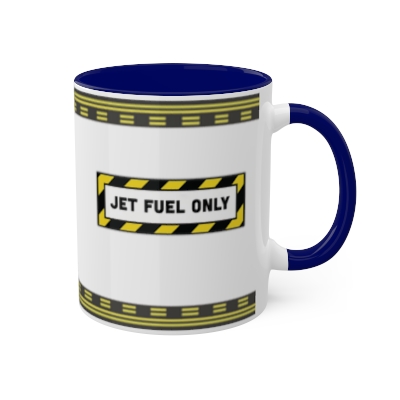Jet Fuel Only/PilotEdge Logo 11oz Mug