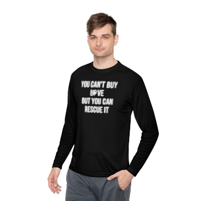GPG - Can't Buy Love Long Sleeve Shirt - Moisture-wicking Fabric (Unisex)