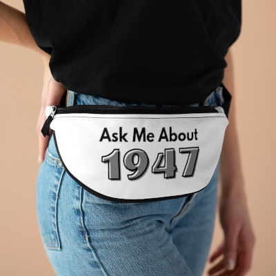 Ask Me About 1947 Fanny Pack