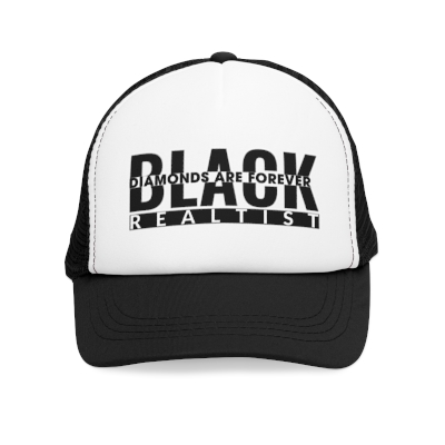 Black Realtist Mesh Cap